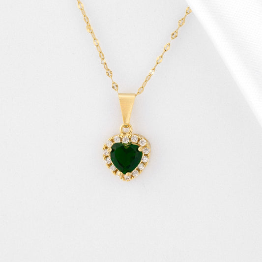 Dije Green Heart