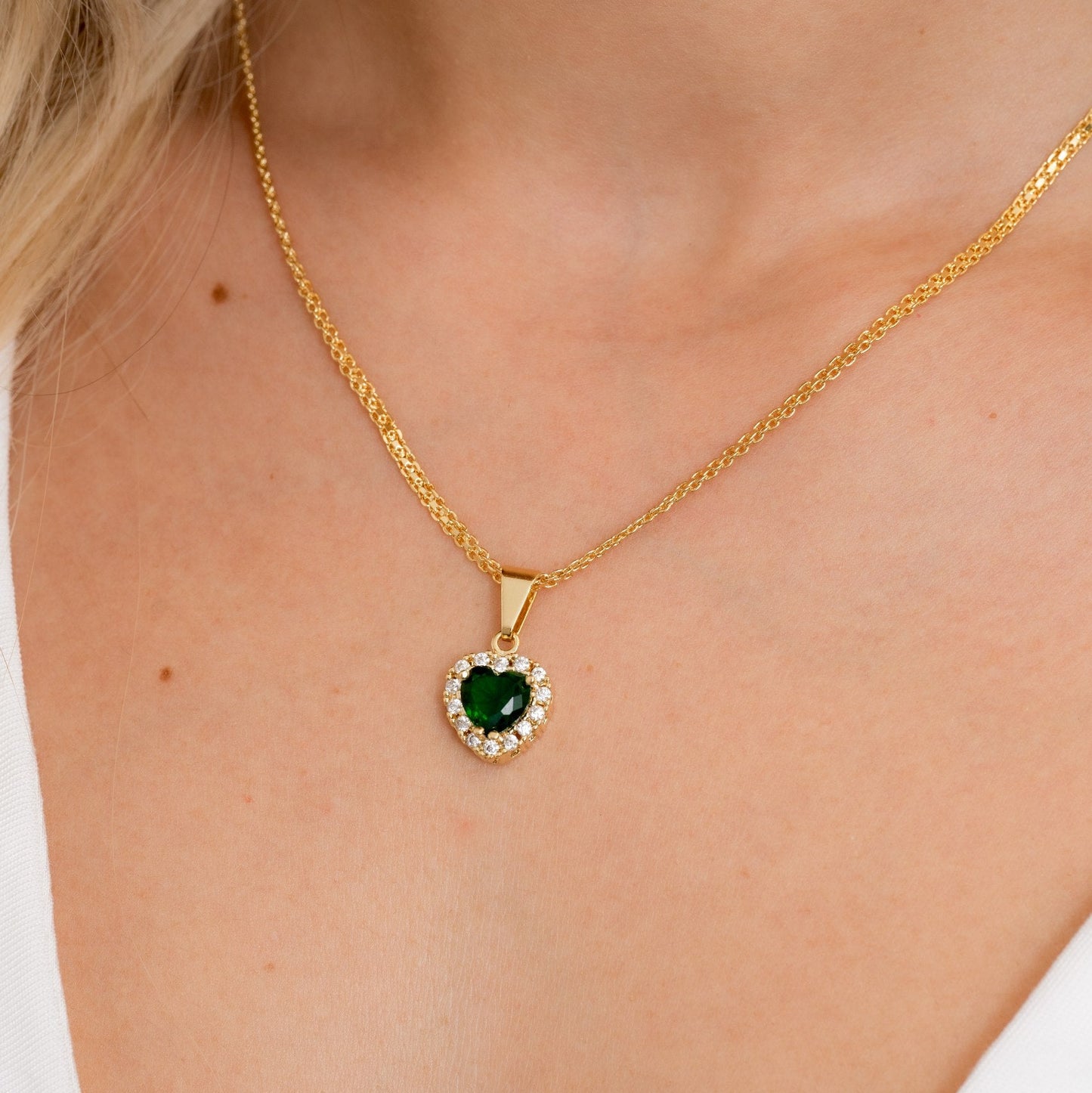 Dije Green Heart