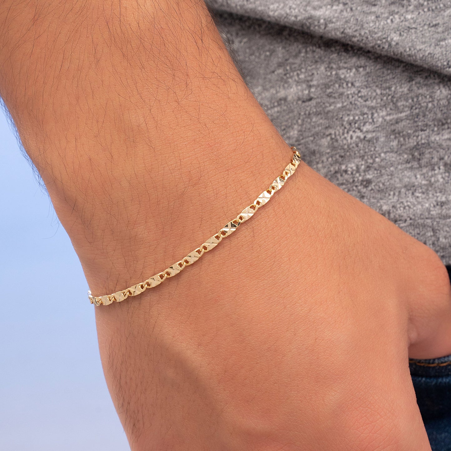 Pulsera Destellos 16cm + Extensor