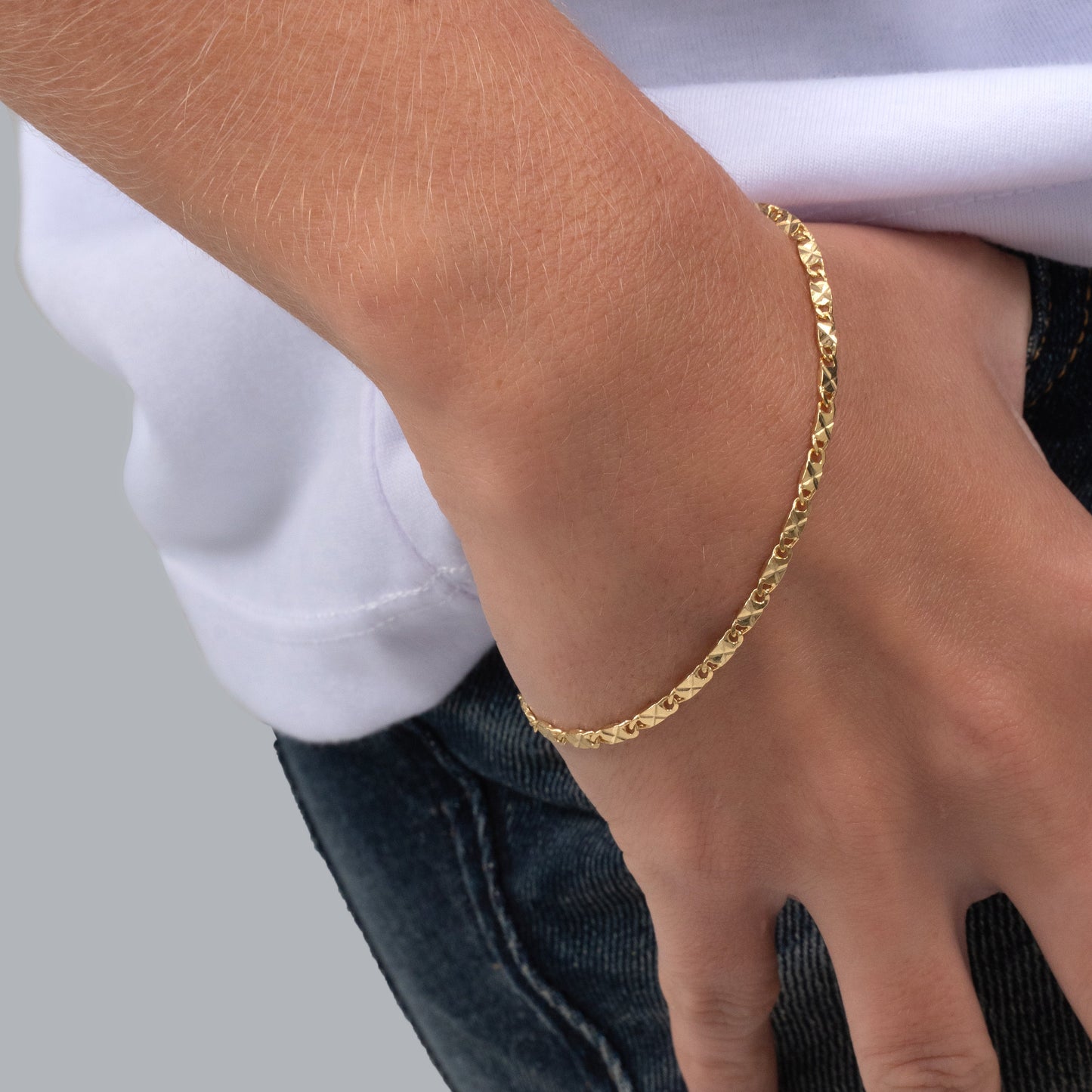 Pulsera Destellos 16cm + Extensor