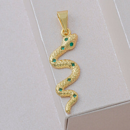 Dije Serpiente Verde